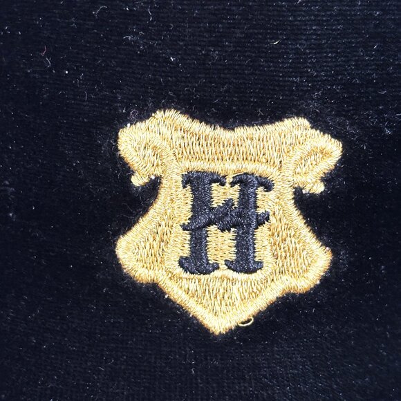 Hogwarts Student Blk Velvet Witch Costume Hat by Elope - Picture 3 of 11